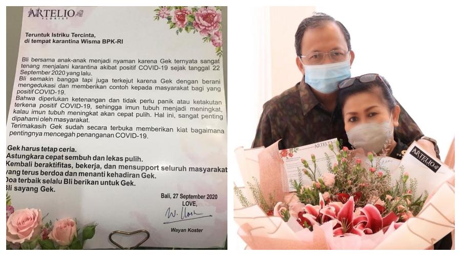 Bikin Baper, Kumpulan Kartu Cinta Gubernur Bali untuk Sang Istri