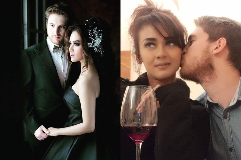 Hamil anak pertama, 10 potret anastasia novie dan suami bulenya
