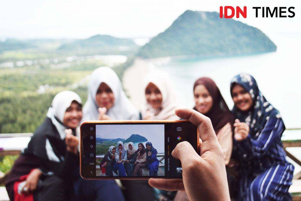 Destinasi wisata Puncak Gunung Geurute di Kabupaten Aceh Jaya, Aceh (IDN Times/Saifullah)