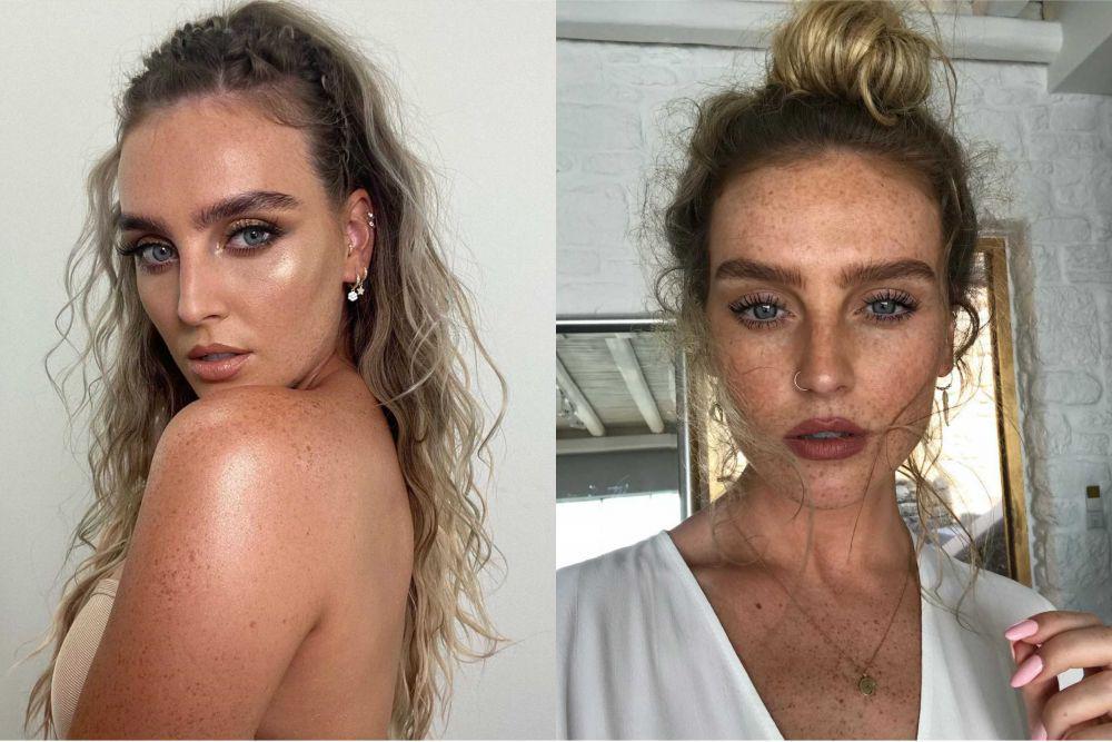 Lawan Insecure, 10 Potret Perrie Edwards 'Little Mix' dengan Freckles