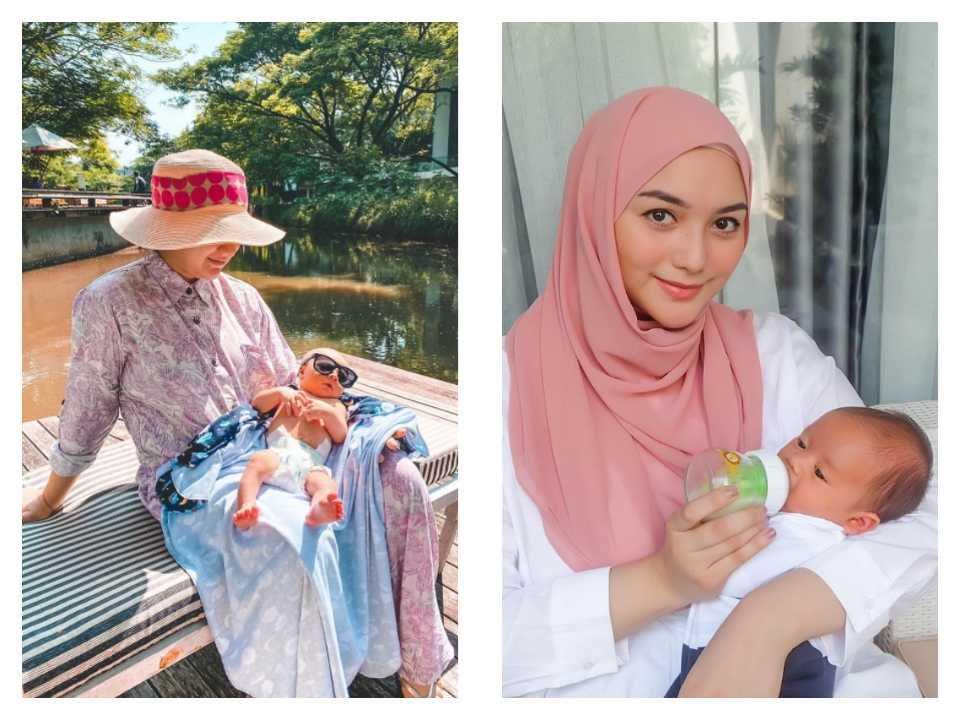 Mama Muda Hits, 10 Adu Gaya Irish Bella dan Citra Kirana Momong Anak