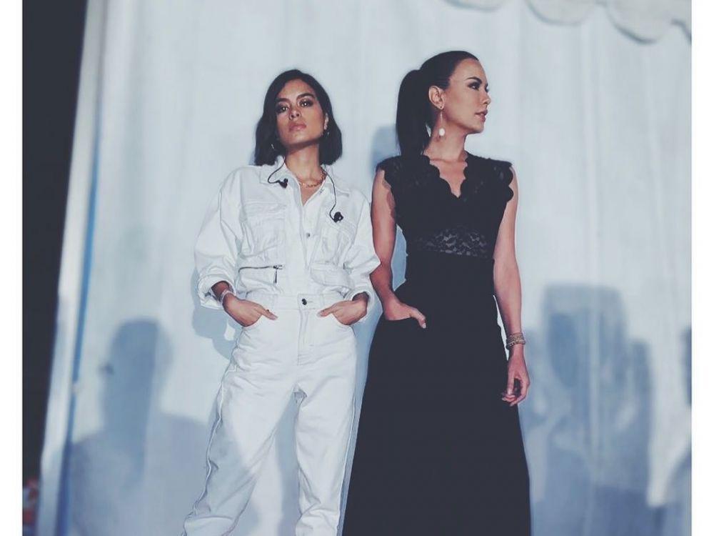 10 Potret Kedekatan Sophia Latjuba dan Eva Celia yang Bak Kakak Adik