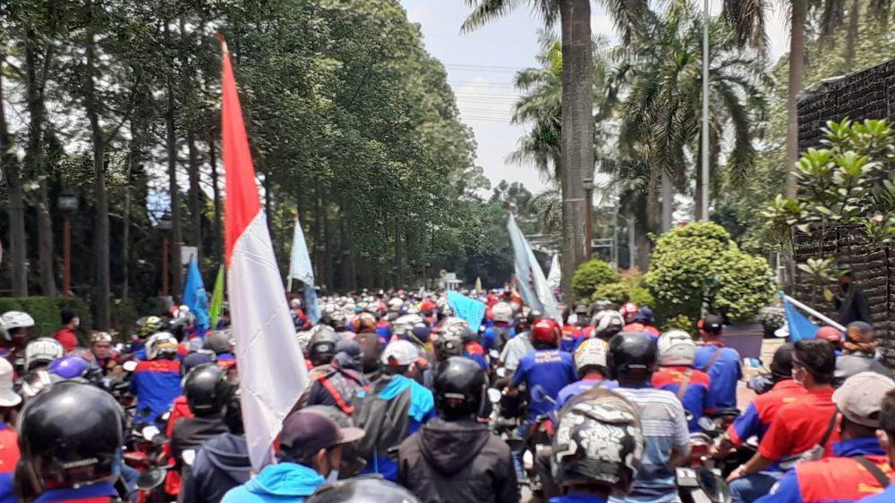 Industri di Serang Terdampak Akibat Aksi Mogok Kerja Buruh