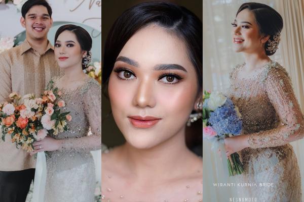 9 Gaya Kebaya dan Makeup Lamaran Nabila Gardena, Anggun Memesona!