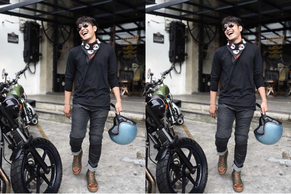Bahagia Berumah Tangga, 10 Potret Dimas Anggara dengan Rambut Gondrong