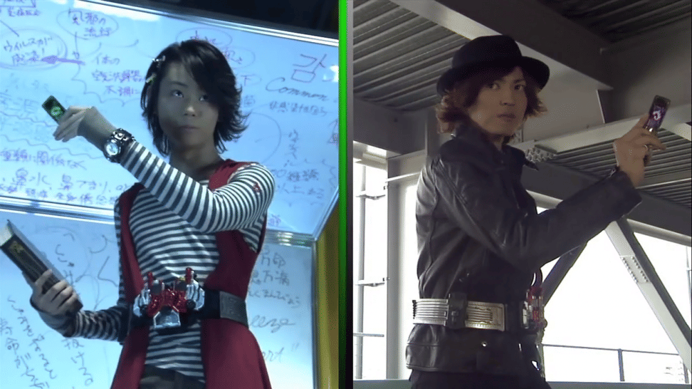 Philip dan Shotaro sebelum berubah. (Dok. Toei Company)