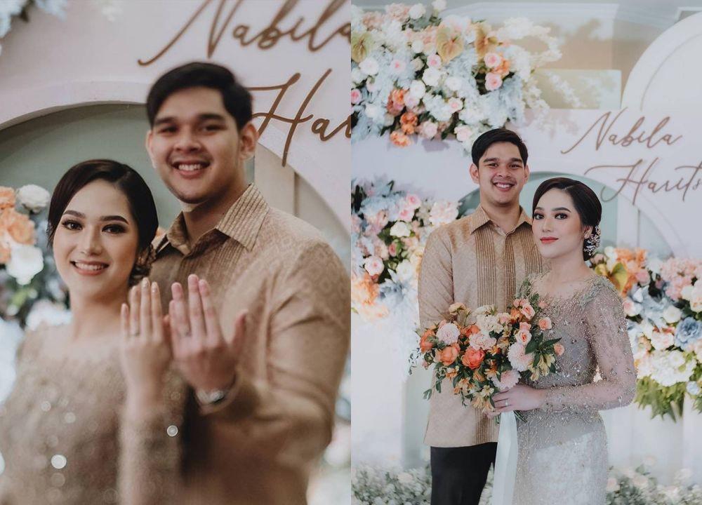 10 Momen Syahdu Lamaran Beauty Influencer Nabila Gardena dan Kekasih