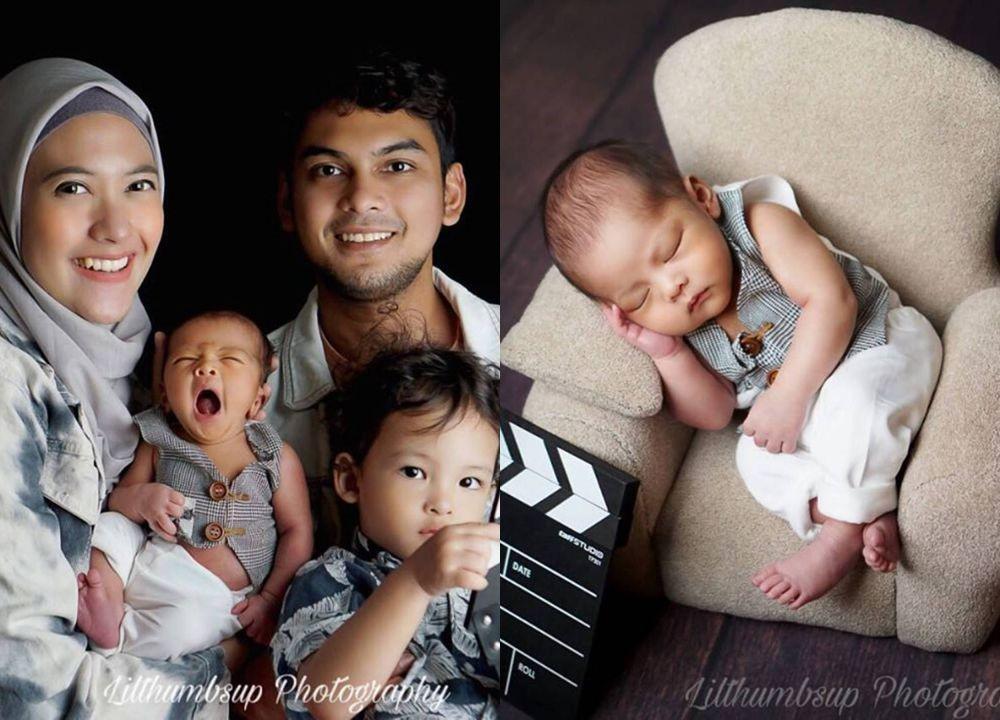 10 Potret Gemas New Born Malaik, Anak Ridwan Ghany dan Adhitya Putri