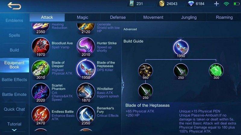 Mobile legends bang bang