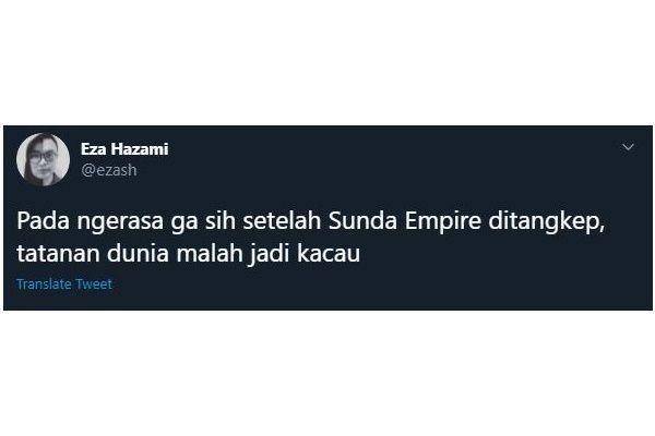 Situasi Dunia Kacau, Ini 10 Curhatan Lucu Netizen Kangen Sunda Empire