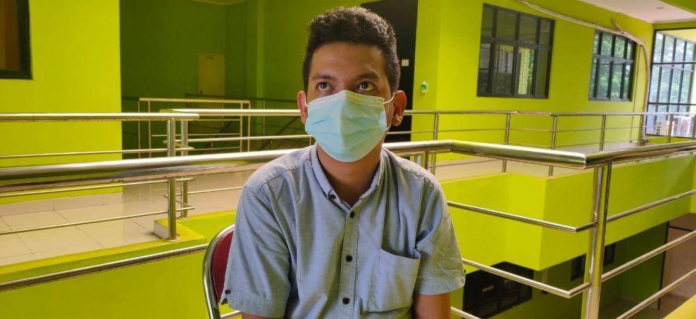 Direktur Lembaga Pelatihan Kerja Swasta (LPKS) Wana Artha Purna Perkasa bernama Saut Halomoan (Dok. IDN Times/Satpol PP)