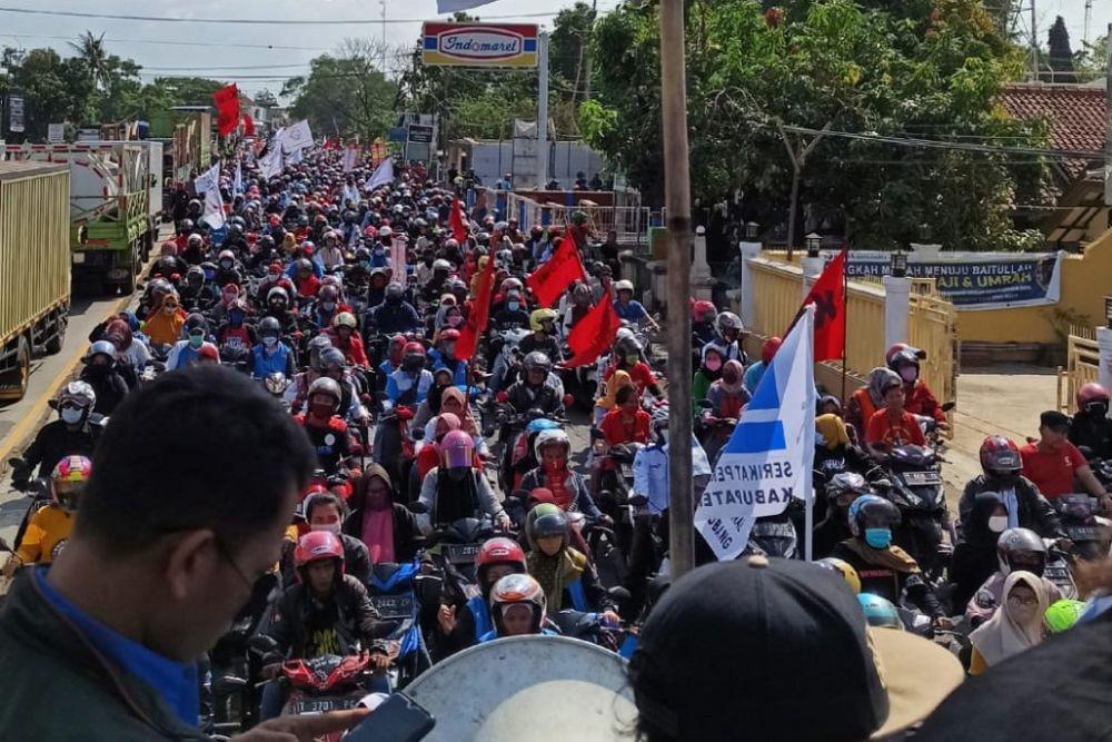 KSPI: Puluhan Ribu Buruh akan Gelar Aksi di Depan Istana dan MK Besok