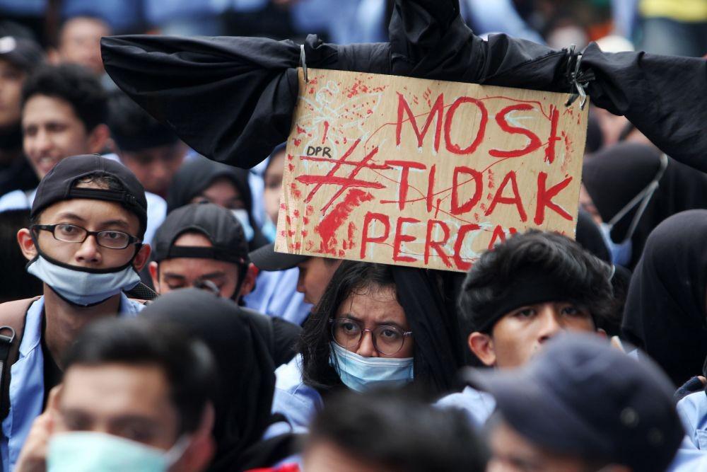 Peta Kekerasan Polisi Selama Demo Tolak Omnibus Law versi Amnesty
