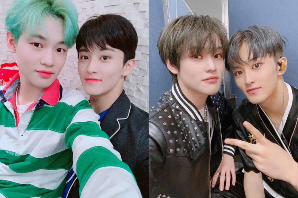 10 Potret Gemas Kedekatan Mark dan Chenle NCT, Bak Teman Sebaya