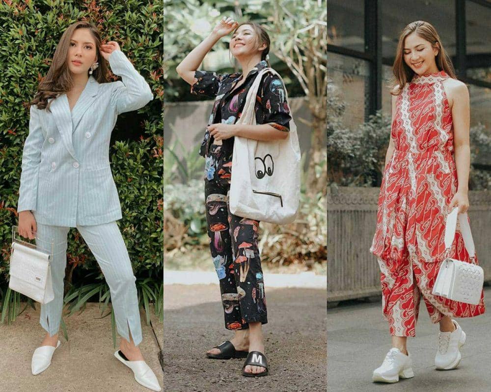 Tampil Elegan hingga Sporty, Ini 11 Outfit Serba One Set Jessica Mila