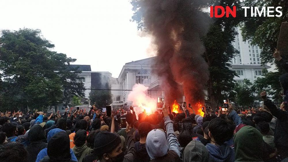 Demo Omnibus Law Bandung Anarkis, Tujuh Orang Ditetapkan Tersangka
