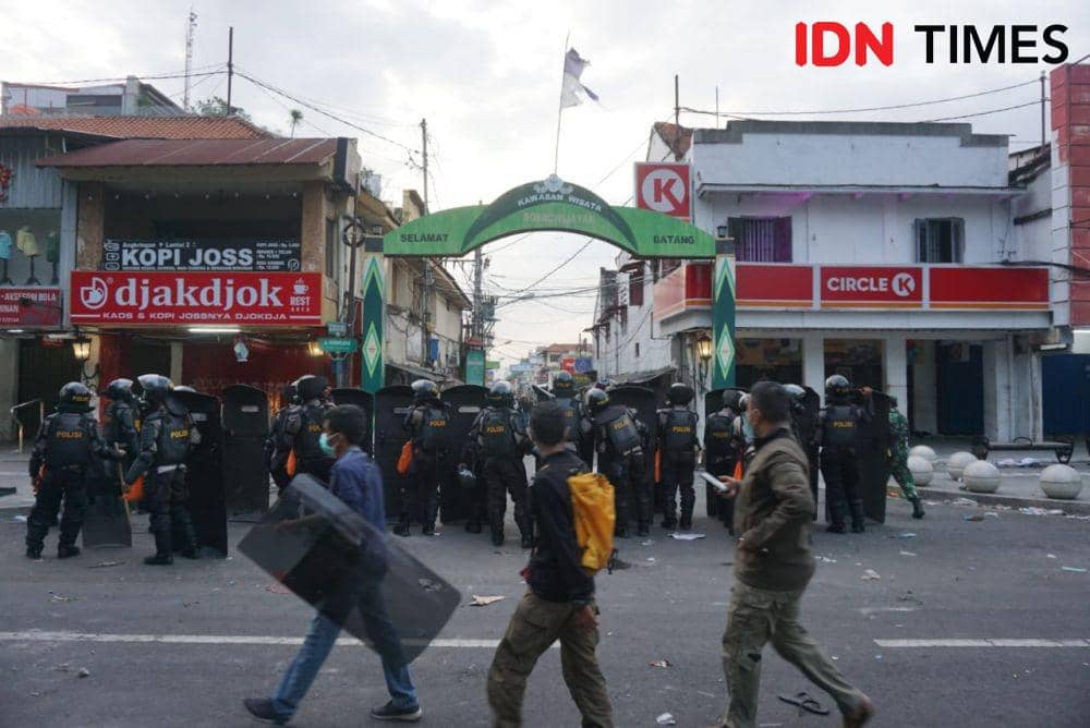 Buntut Ricuh di DPRD DIY, 11 Orang Dibekuk