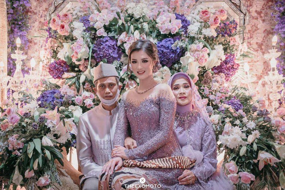 Pengajian dan siraman Atries Angel. The Exo Moto via instagram.com/atriesangel