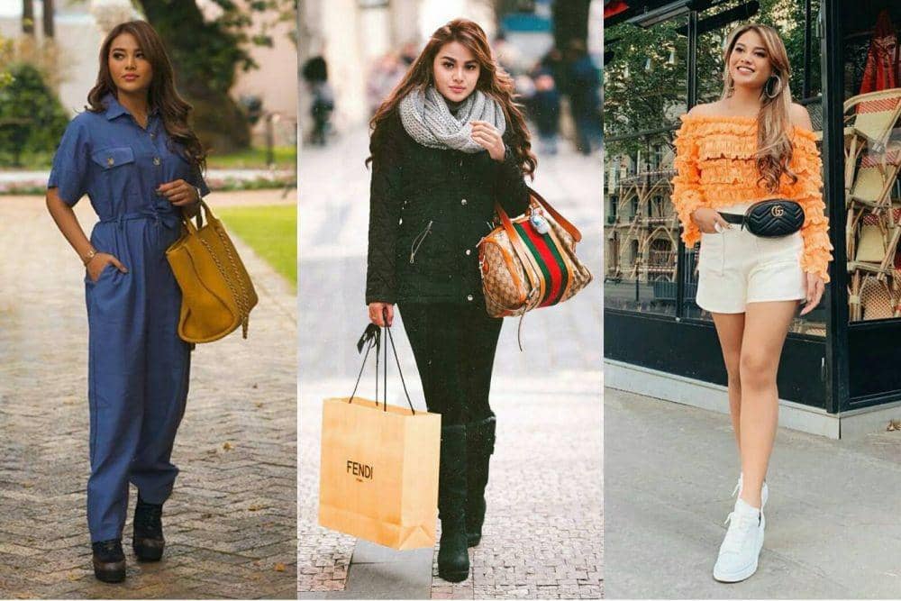 9 Outfit Glamor Liburan ke Luar Negeri ala Aurel Hermansyah