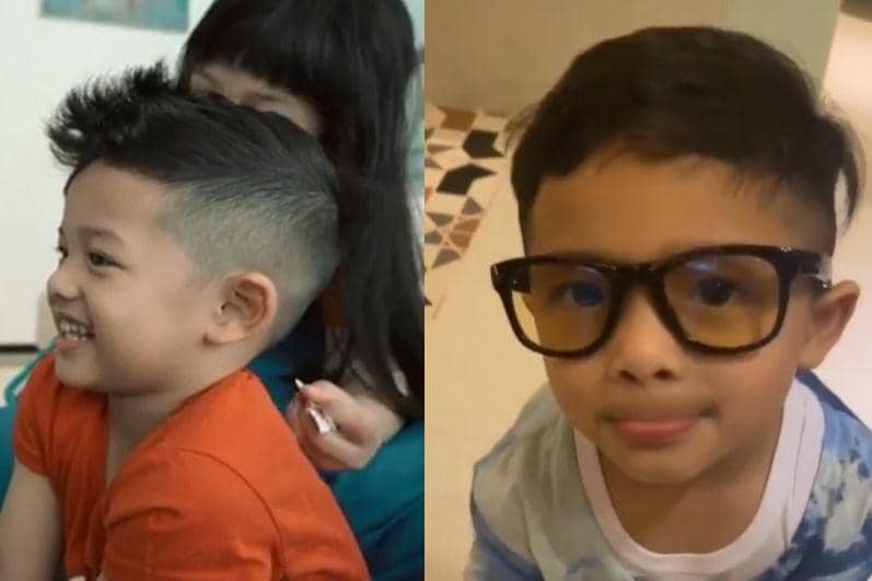 Tak Lagi Gondrong, 9 Potret Gemas Arsya Hermansyah Berambut Pendek