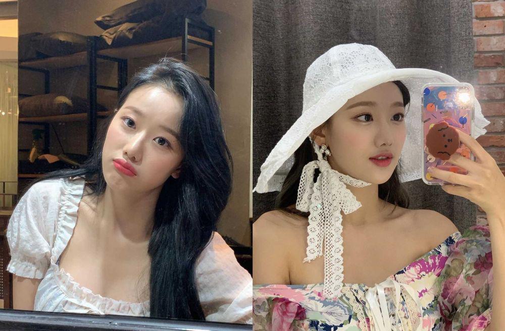 Gayanya Anak Muda Banget, 10 Potret Mirror Selfie ala Naeun April