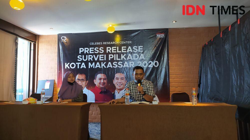 Survei Pilkada Makassar, Pasangan ADAMA Ungguli Tiga Pesaingnya
