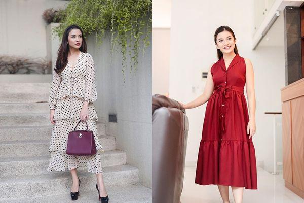 9 Inspirasi Dress Kekinian ala Chelsea Olivia, Feminin Abis!
