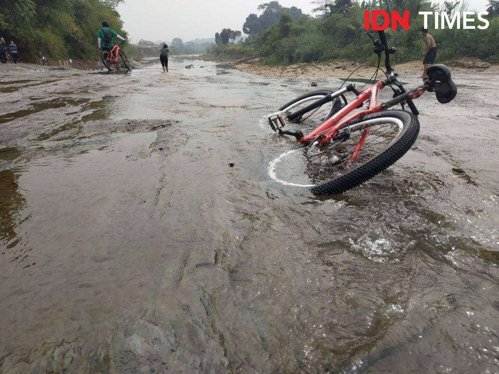 ilustrasi sepeda, ilustrasi MTB, jalur MTB (IDN Times/Dwi Agustiar)