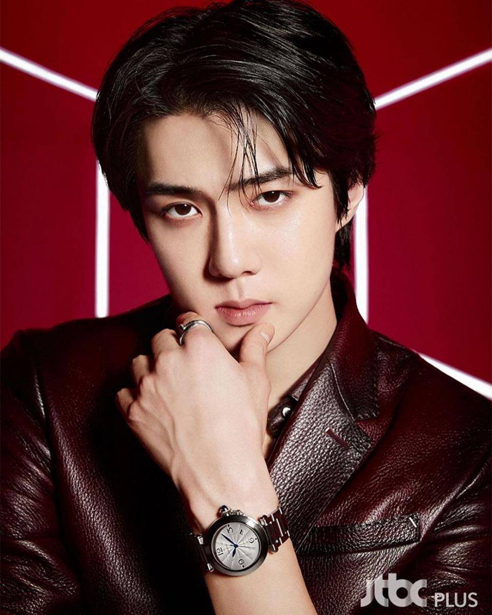 Sehun EXO (Dok. JTBC Plus via instagram.com/cosmsopolitankorea)