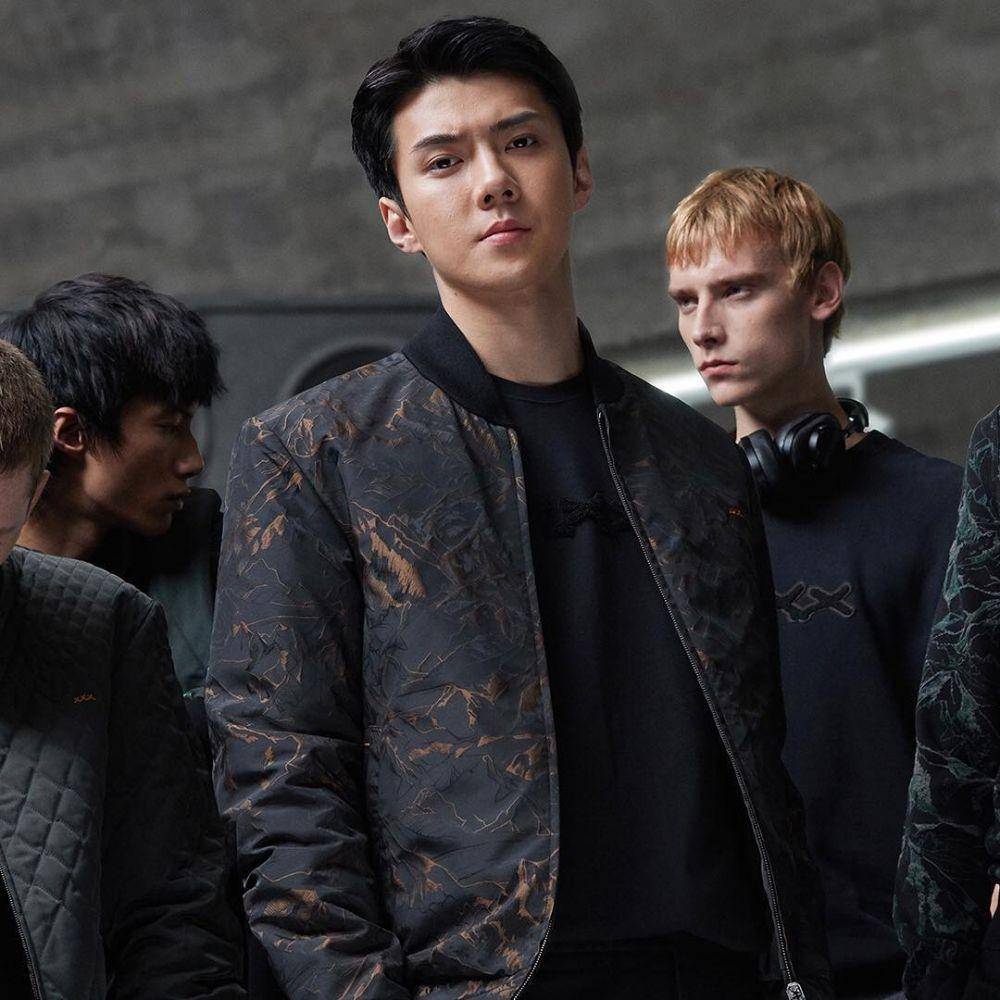 Sehun EXO (instagram.com/zegnaofficial)