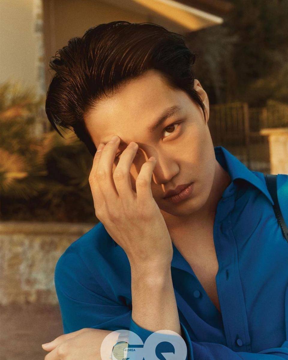 Kai EXO (Dok. GQ Korea via instagram.com/zkdlin)