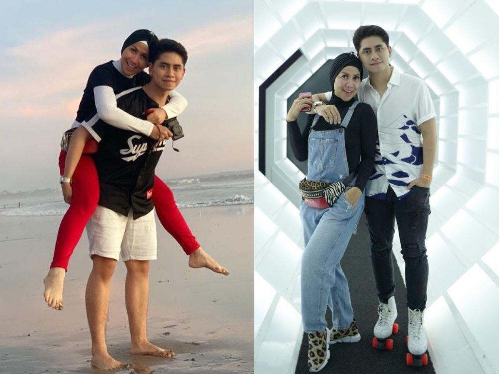 Bak Kakak Adik, 9 Potret Kedekatan Venna Melinda dengan Athalla Naufal
