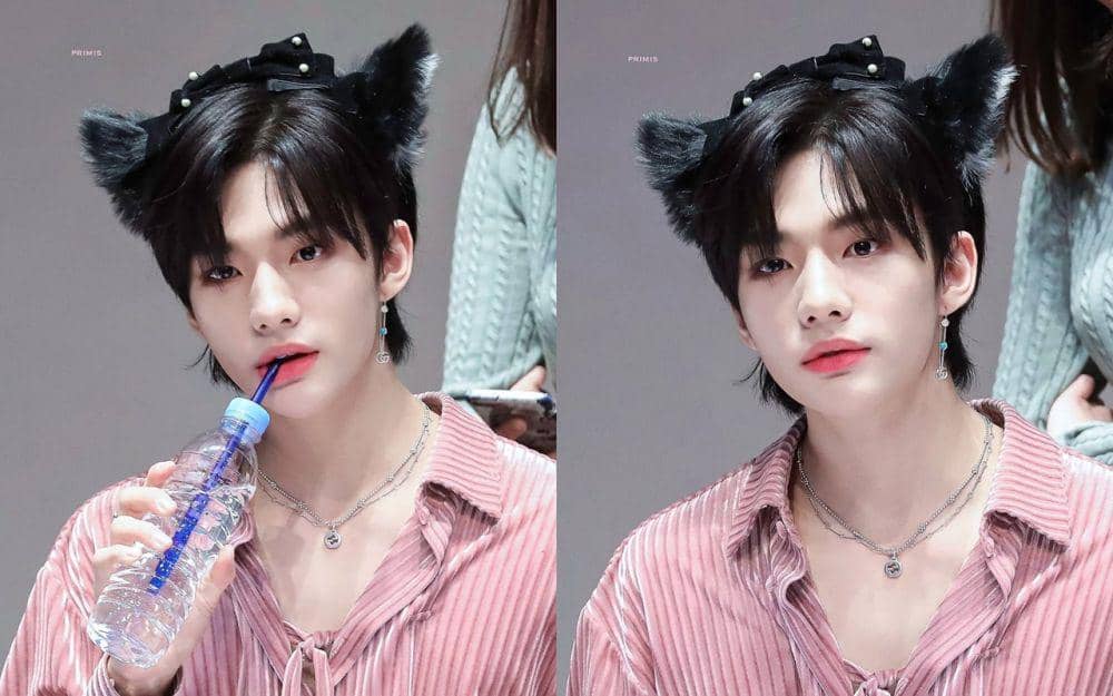10 Potret Hyunjin Stray Kids Pakai Headwear, Bikin STAY Gemas!