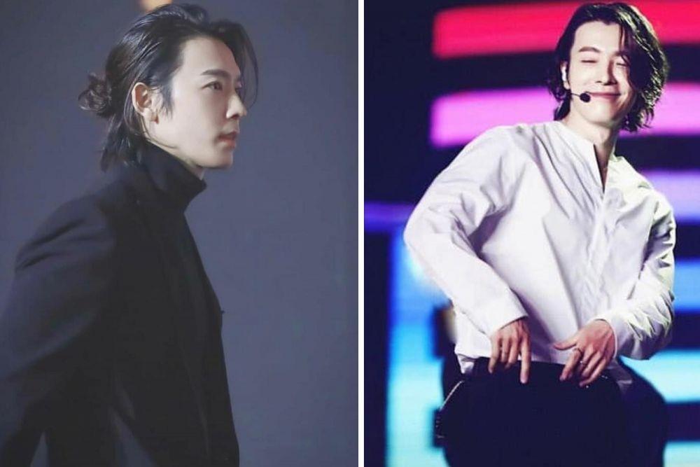 10 Potret Donghae SuJu dengan Rambut Gondrong, Kecenya Kebangetan!