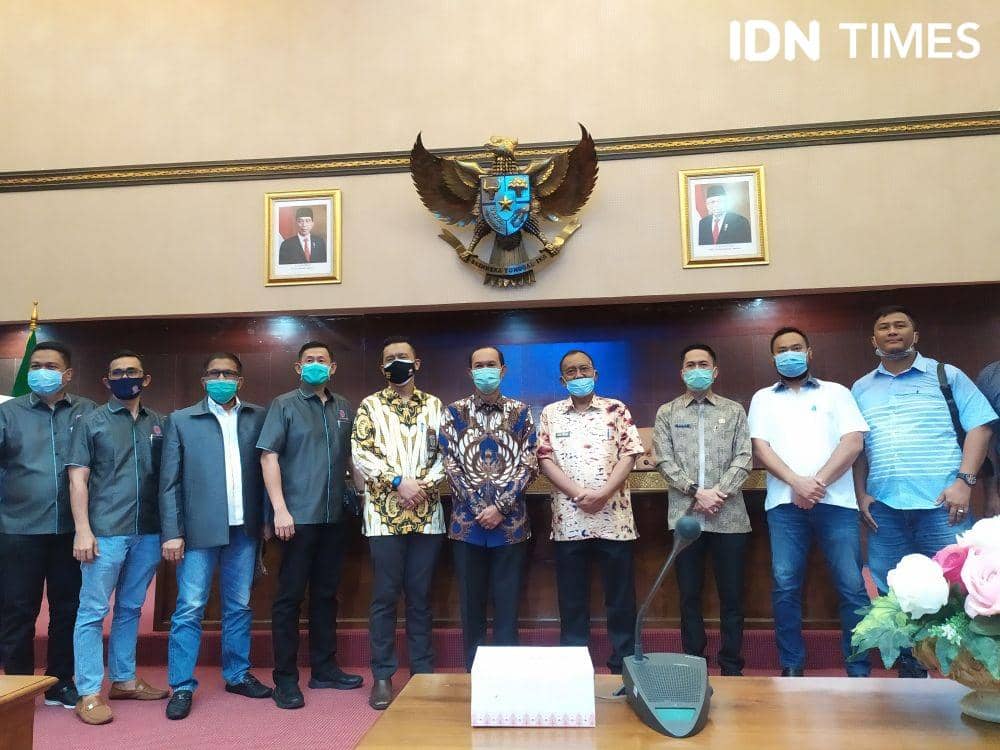 Rapat Koordinasi dan monev penyerahan sarana, prasarana dan utilitas perumahan dan permukiman di kota Palembang (IDN Times/Feny Maulia Agustin)