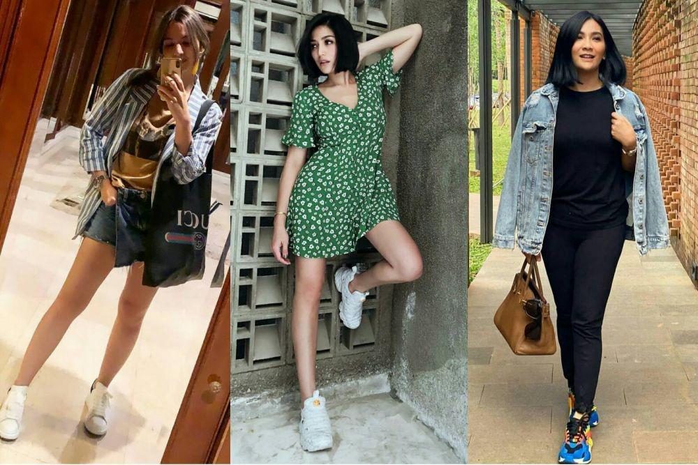 8 OOTD Kasual ala Geng 'Girl Squad' Nia Ramadhani, Bisa Kamu Tiru Kok!