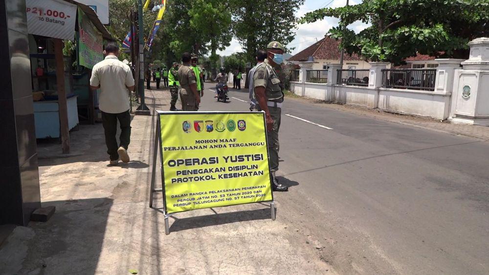 528 Orang di Tulungagung Terjaring Yustisi, Denda Terkumpul Rp12 Juta
