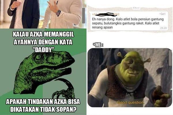 Gak Ada Faedahnya, 10 Meme Pertanyaan Ngaco Ini Susah Dijawab