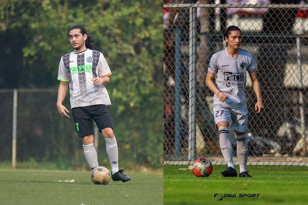 Kakak Adik Artis, 9 Adu Gaya Giorgino dan Lorenzo Abraham Bermain Bola