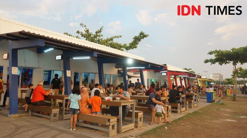 Semilir Anging Mammiri, Senja dan Kulineran di Lego-Lego CPI Makassar