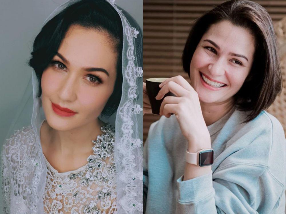 9 Potret Rima Melati Adams, Istri Marcell Siahaan yang Bule Banget