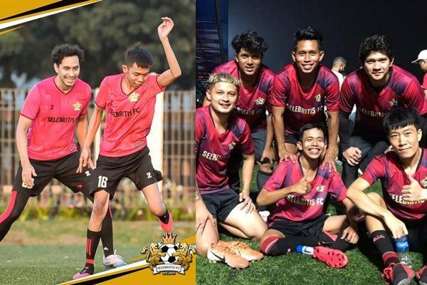 Bikin Lapangan Makin Rame, 9 Potret Seru Dede Sunandar Bermain Bola