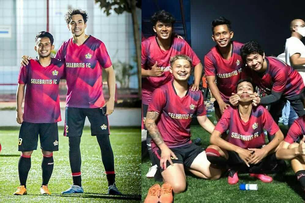 Libur Liga, 9 Potret Seru Andik Vermansyah Main Bola Bareng Artis