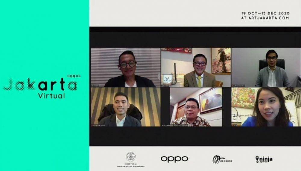 Konferensi Pers OPPO Art Jakarta Virtual 2020