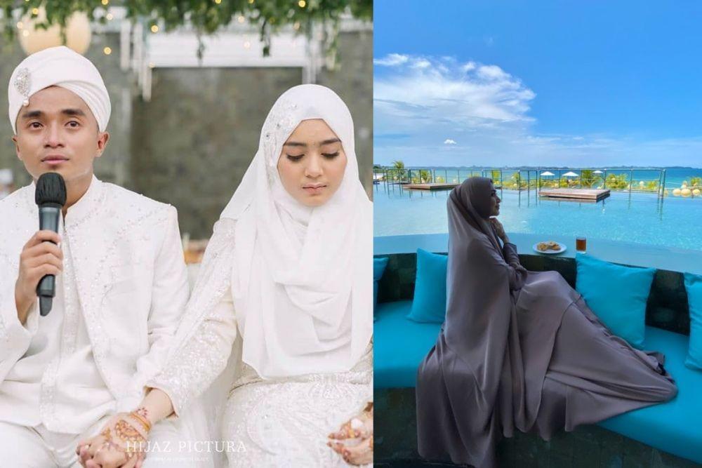 10 Momen Liburan Taqy Malik dan Sherel Thalib di Batam Usai Menikah