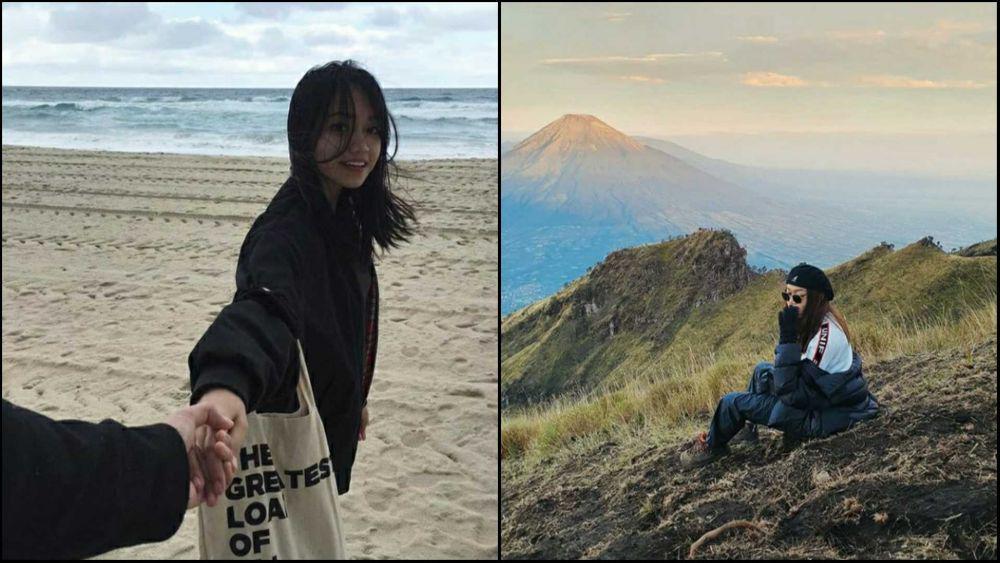 Adem, 9 Potret YouTuber Fathia Izzati saat 'Bercengkrama' dengan Alam
