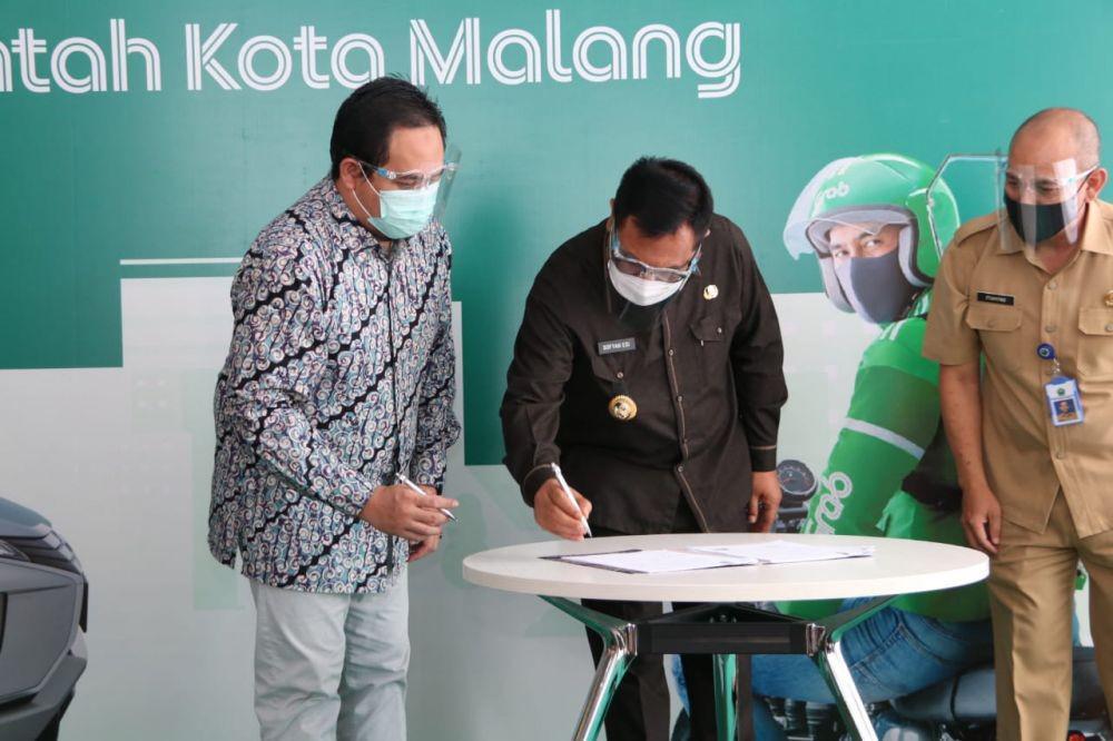 Kolaborasi Pemkot Malang dan Grab Tingkatkan Ekonomi Digital