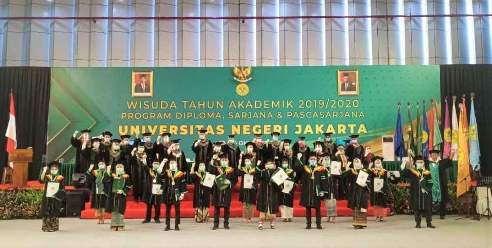 Meski Pandemik, UNJ Tetap Laksanakan Prosesi Wisuda secara Virtual