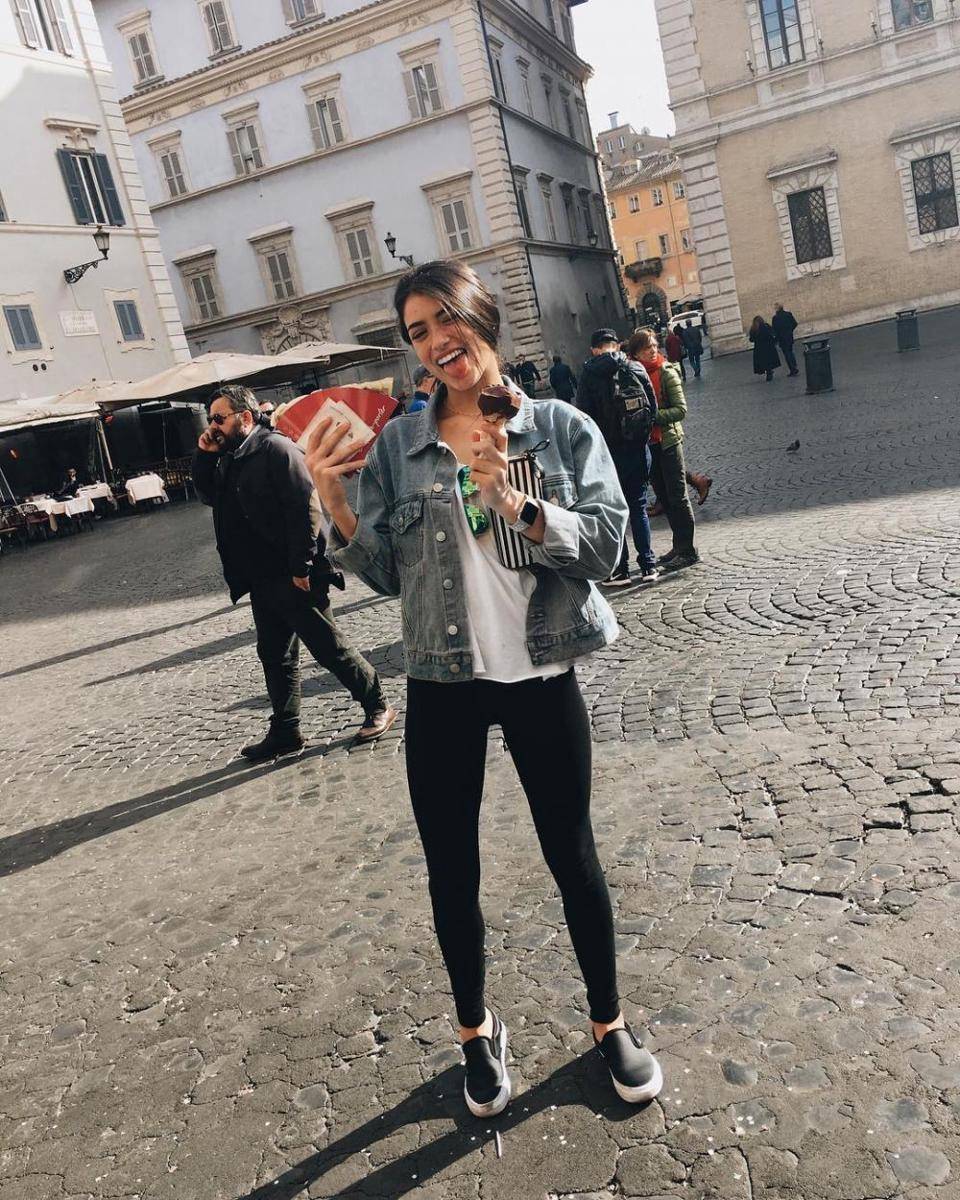 instagram.com/dixiedamelio| OOTD kasual Dixie D'Amelio