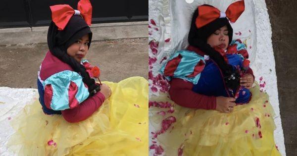 9 Momen Pemotretan Kekeyi Bertema Putri Tidur, Bareng Hewan Peliharaan